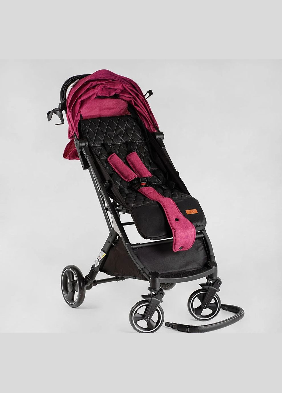 Коляска прогулянкова дитяча L20115 Comfort, колір рожевий, рама сталь з алюмінієм (6989236360017) Joy (292708339)