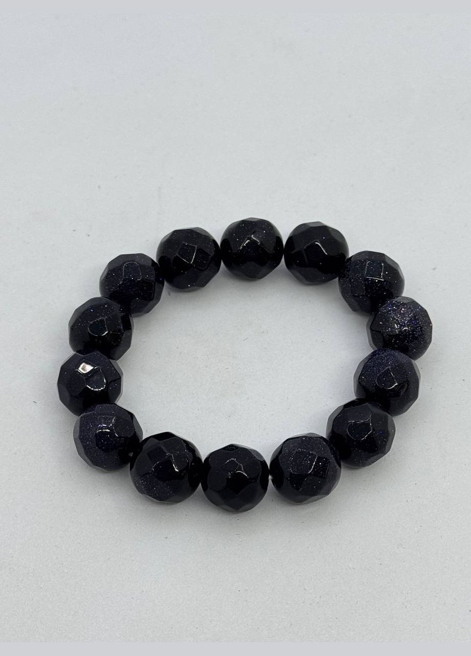 Браслет из авантюрина 18 см Синий No Brand (335249169)