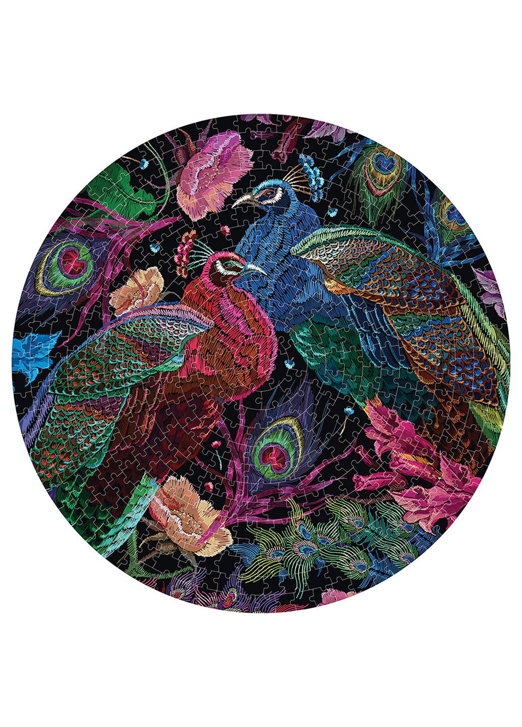 Пазли тришарові Таємний Сад 500 шт. Interdruk (276461452)