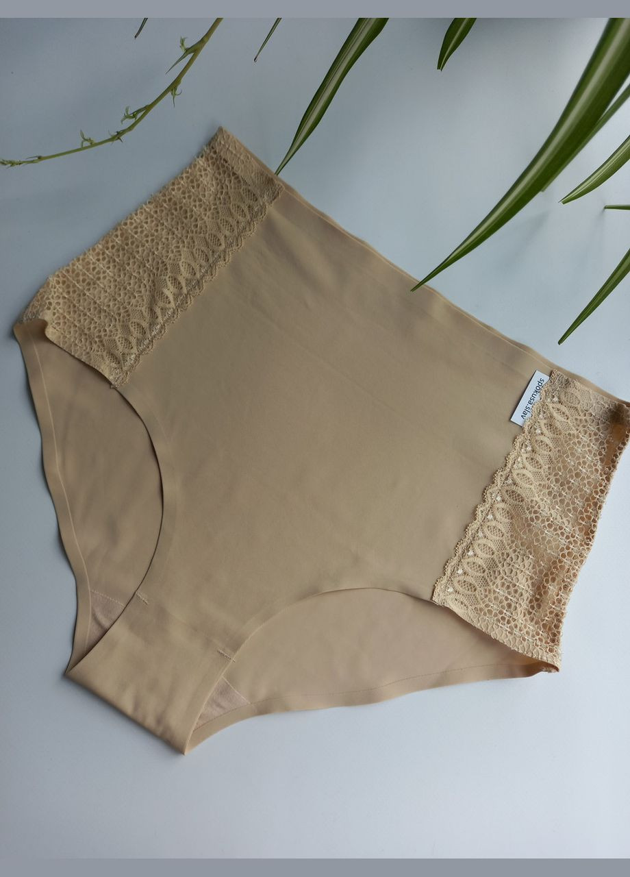 Безшовні жіночі трусики сліп міді Opal бежеві Julimex (324833463)