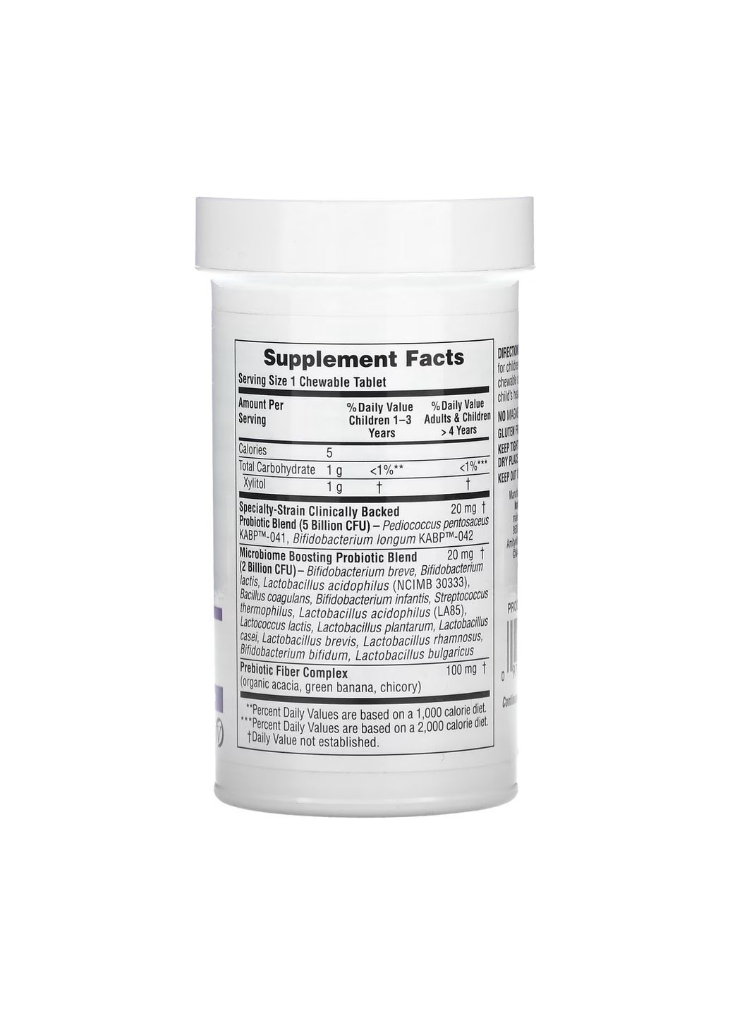 Пробиотики для детей GI Natural Probiotic 30 жевательных таблеток ягодный вкус Nature's Plus (369668772)