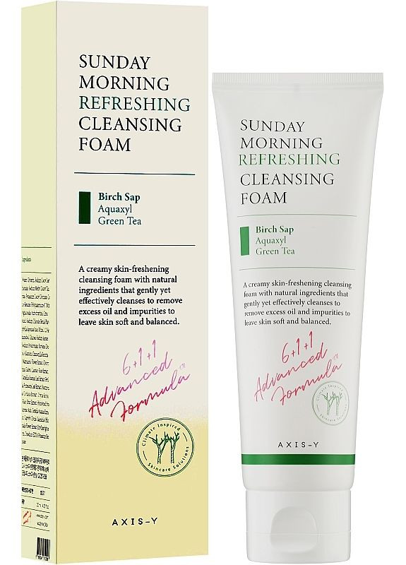 Освіжальна пінка для вмивання Sunday Morning Refreshing Cleansing Foam 120ml (2-1271371) AXIS-Y (369794627)