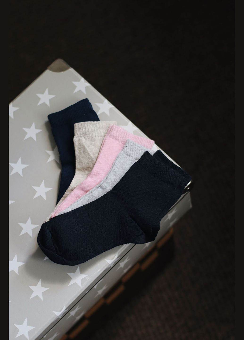 Комбинированный демисезонный носки деми синие No Brand