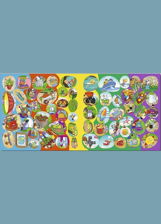 Знайди помилки - виправ наліпками. Блакитна Глорія (316123969)