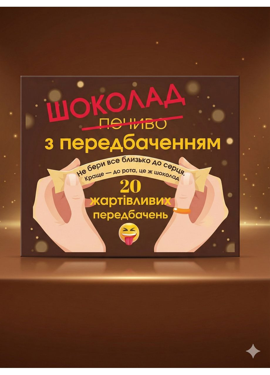 Подарочный шоколадный набор Шутливые Предсказания Shokolife (372055096)