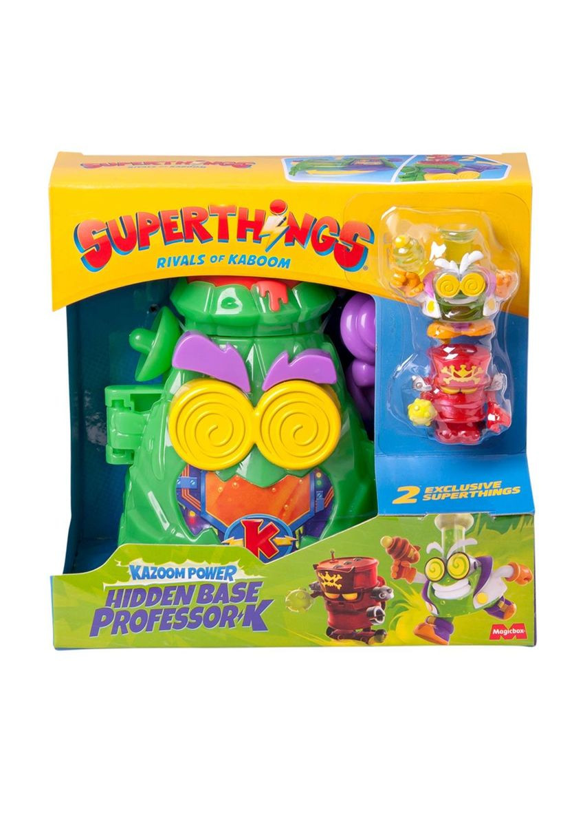 Ігровий набір серії Kazoom Power - Прихована база Професора К SuperThings (370034614)