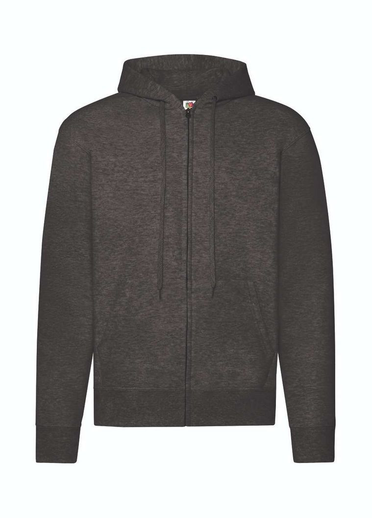 Кофта мужская Cl. hooded sweat jacket Белый (062062030XL) Fruit of the Loom (311607856)