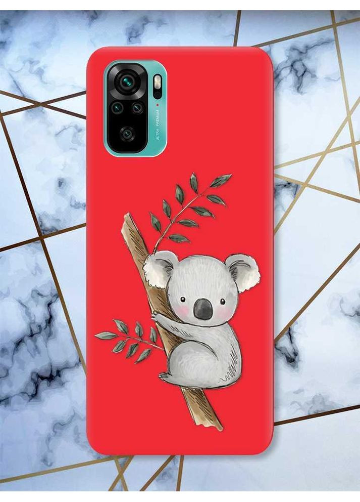 Матовый чехол на Xiaomi Redmi Note 10 / Note 10s:: Коала (принт 132) Creative (359493898)