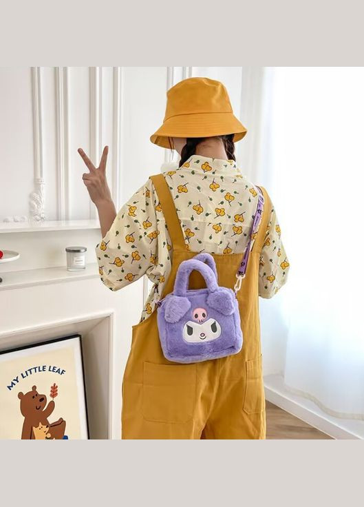 Куромі сумка м'яка Kuromi плюшева сумка Sanrio дитяча сумка через плече Shantou (285770892)