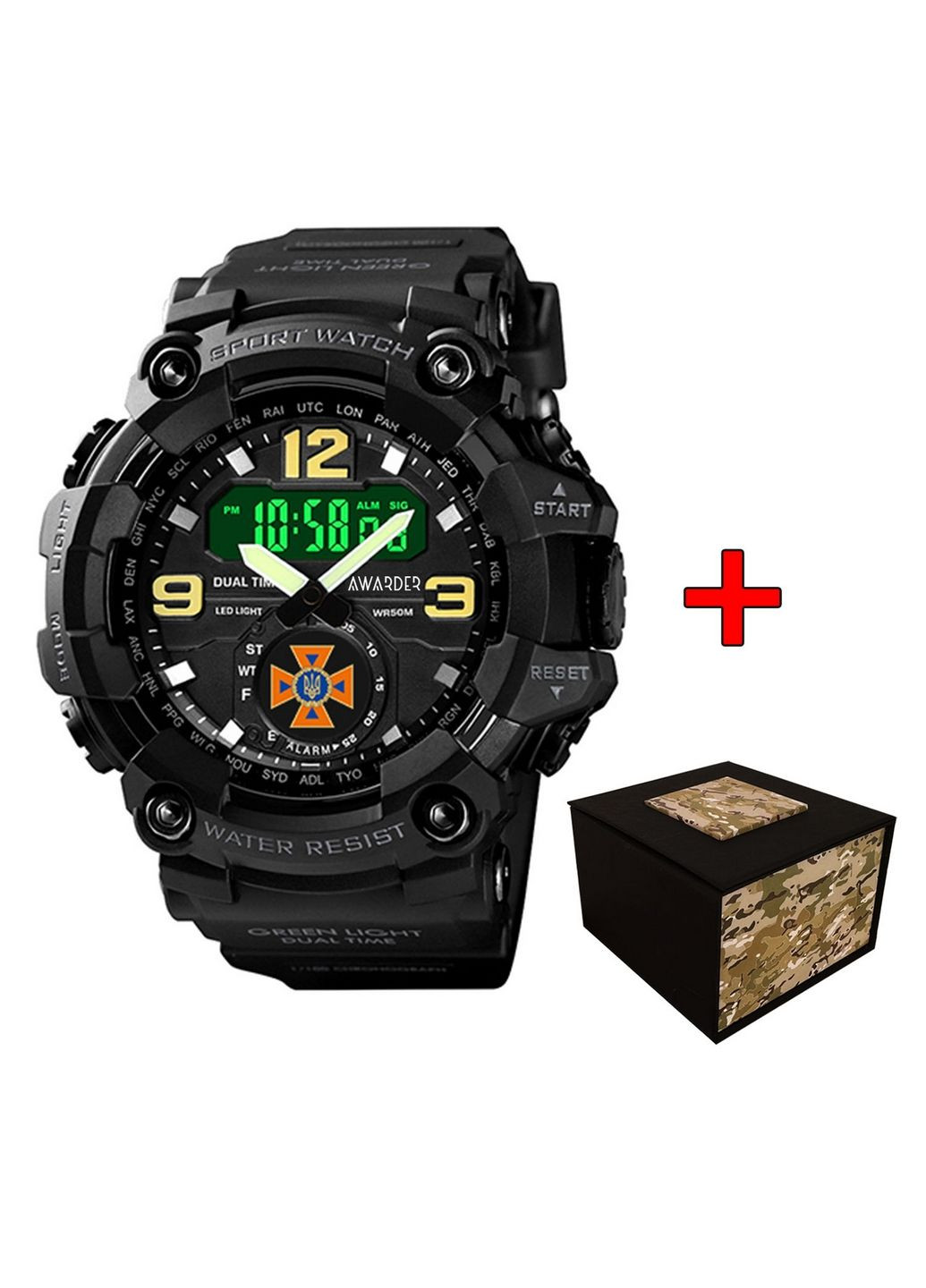 Чоловічий наручний годинник Awarder (371672756)