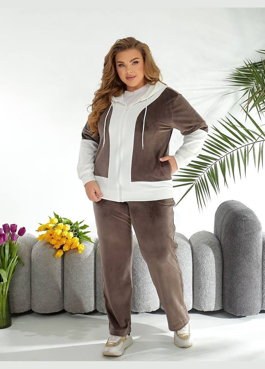 Жіночий костюм велюровий Style Point (341695269)