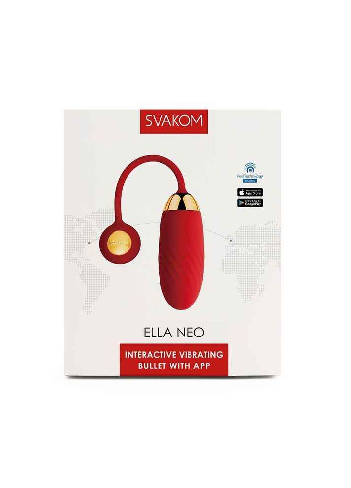 Інтерактивне віброяйце Svakom Ella Neo No Brand (366879480)