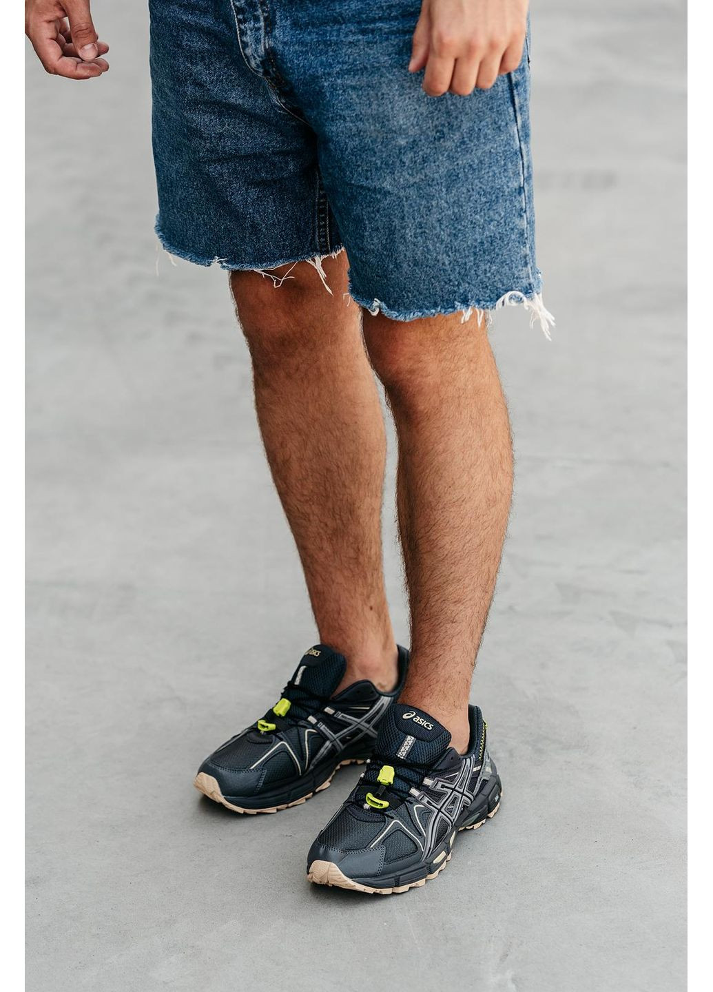 КРОССОВКИ ЖЕНСКИЕ ASICS GEL-KAHANA 8 BLACK АСИКС ГЕЛЬ КАХАНО No Brand чёрные демисезоны (367169362)