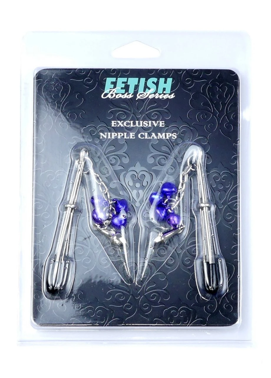 Затискачі для сосків - Fetish Exclusive Nipple Clamps No.6 Boss Series (383096839)