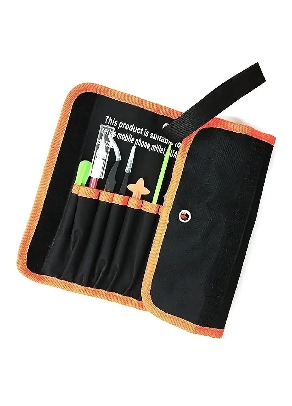 Набор инструментов для разборки ремонта телефонов компьютеров планшетов с сумкой чехлом 15 в 1 (476369-Prob) Unbranded (280202141)