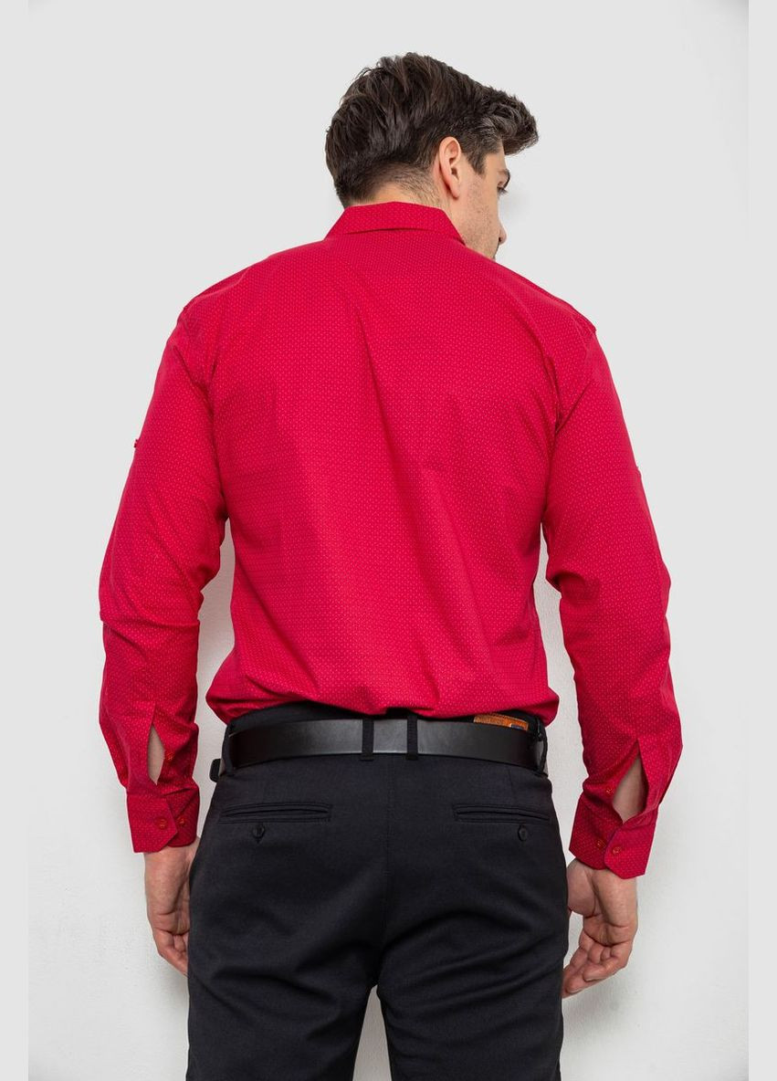 Сорочка чоловіча з принтом, колір червоний, Ager (336884767)