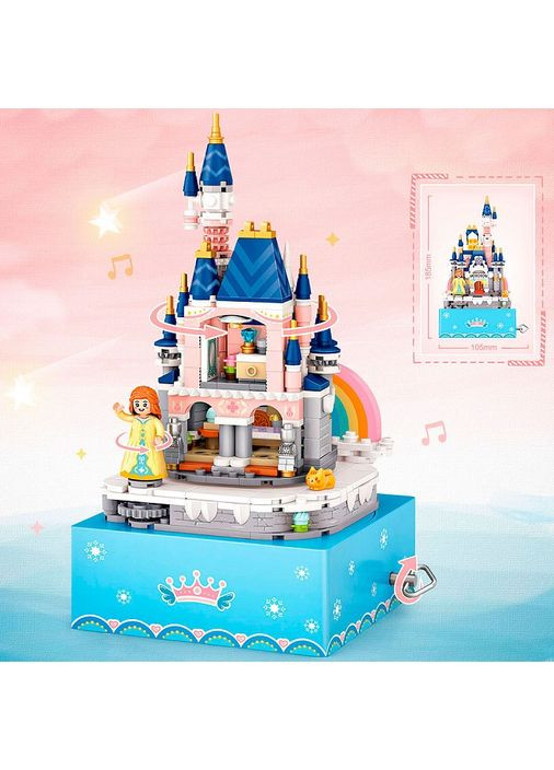 Конструктор Замок (музыкальный ящик) (1220) LOZ MINI (323148669)