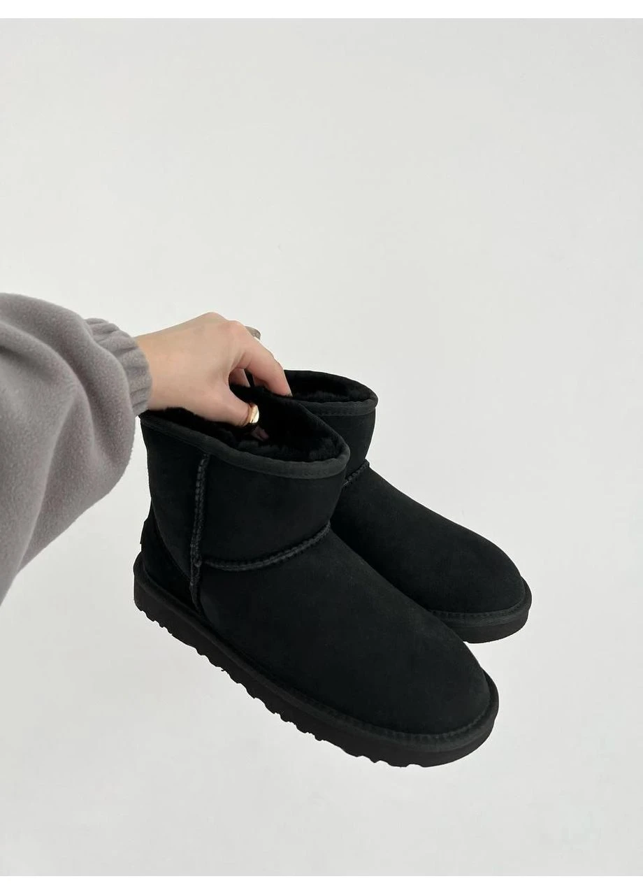 Уггі UGG Mini Black (Замша) No Brand (364860524)