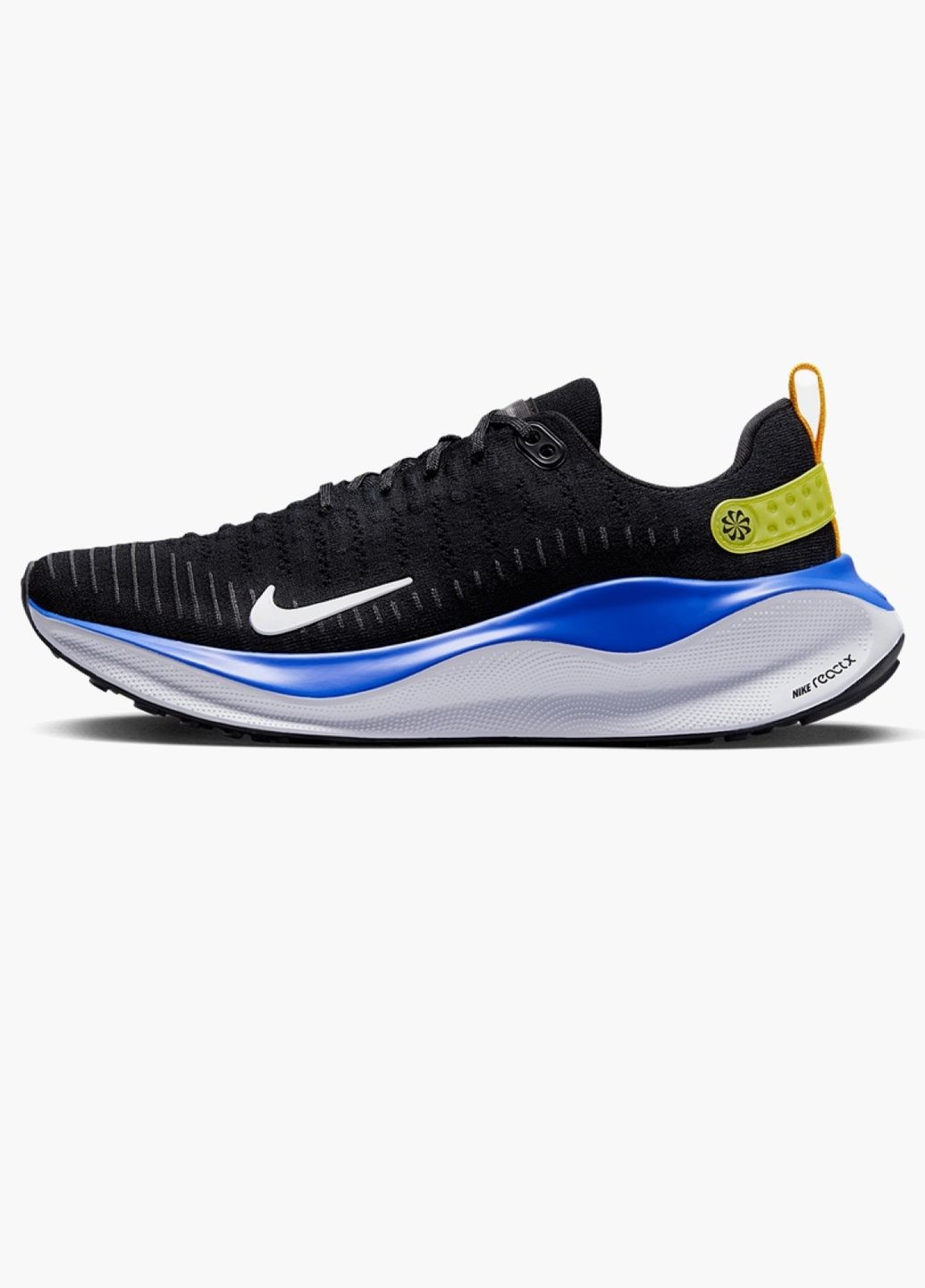 Черные кроссовки мужские reactx infinity run flynit 4 black dr2665-005 Nike