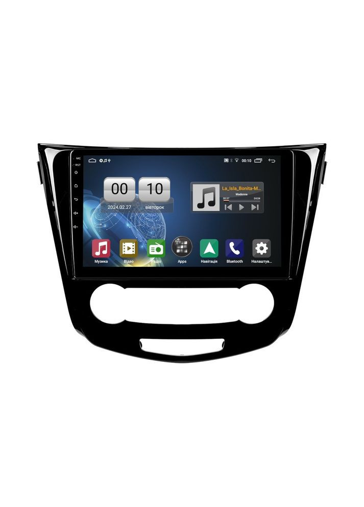 Штатна магнітола серії Q1 під X-Trail, Qashqai, Rogue 2013-2017 Manual air conditioning (F2) (W1) Nissan (299234930)