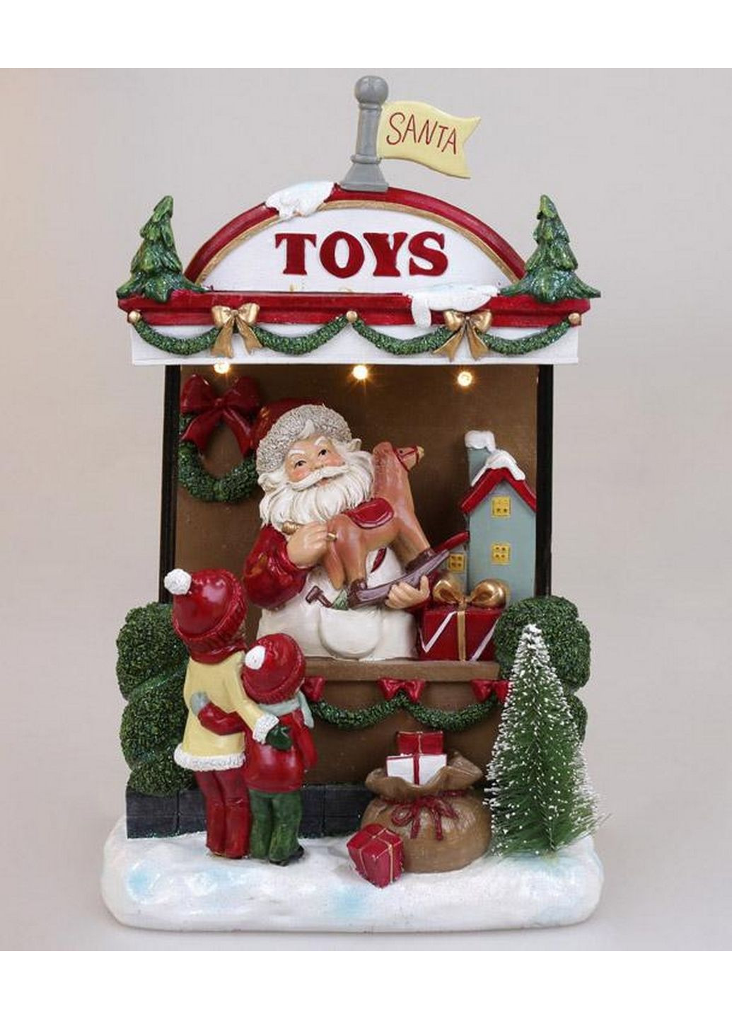 Новогодняя композиция «santa's toy store» с led подсветкой Bona (282586971)