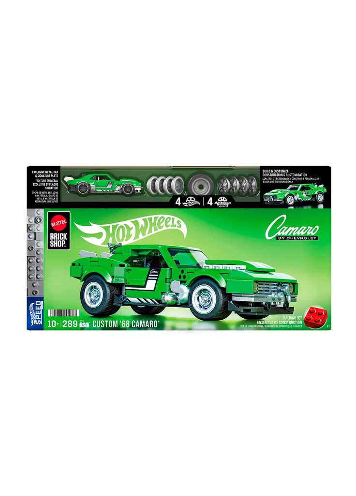 Машинка-конструктор Brick Shop Speed Custom '62 Camaro (JFT16) Hot Wheels (362538586)