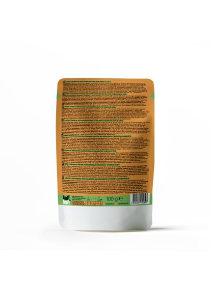 Корм влажный для стерилизованных кошек, кусочки с индейкой в желе в форме пауча, 100 г Half&Half (364789036)