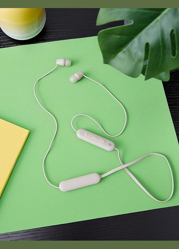 Bluetooth-гарнитура WI-C100 Beige (WIC100C.CE7) Sony (341486596)