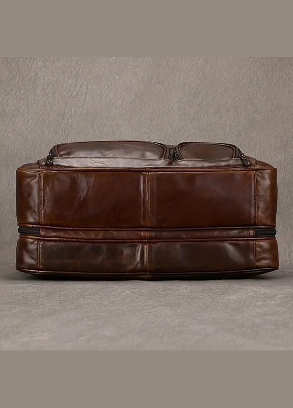 Большая мужская сумка с карманами из кожи Bx7289 Brown Bexhill (306437971)