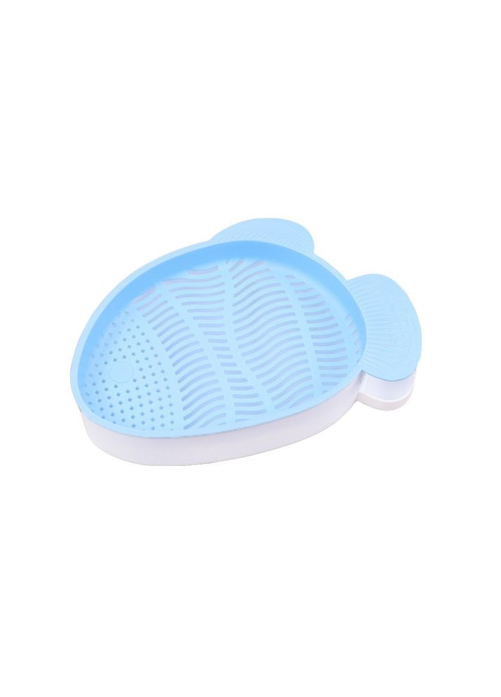 Лоток для гидропонного выращивания микрозелени и рассады рыбка бело-голубой (NR0138_2) No Brand (303898378)