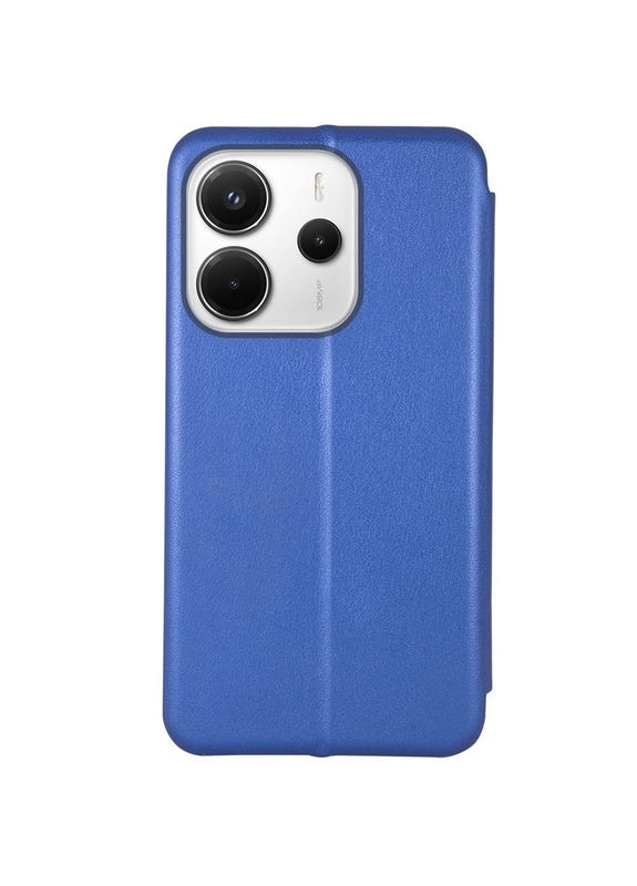 Кожаный чехол-книжка Classy для Xiaomi Redmi Note 14 4G (Europe version) Blue No Brand (345560568)