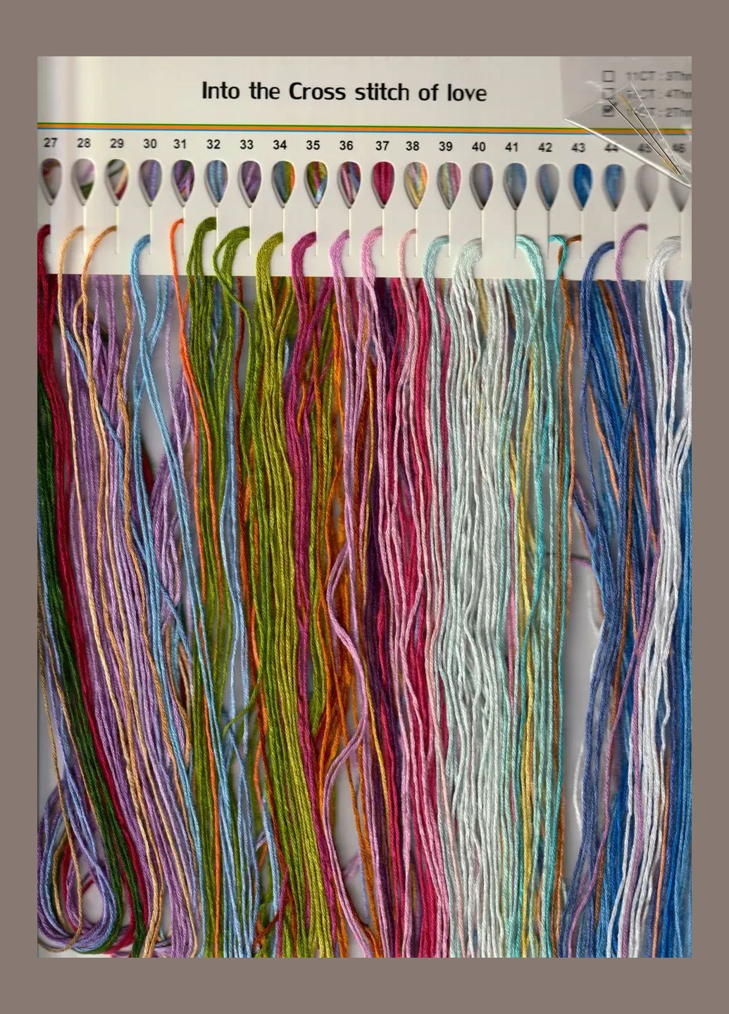 Набір для вишивання за нанесеною на канву схемою "Lavender Girl". AIDA 14CT printed 28*34 см Joy Sunday (313614683)