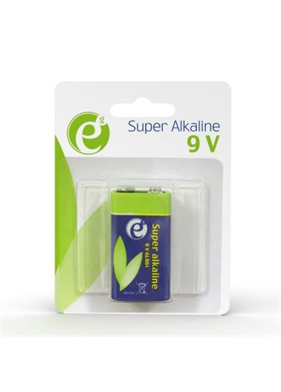 Батарейка Super Alkaline 6LR61 BL 1 шт EnerGenie (370622475)
