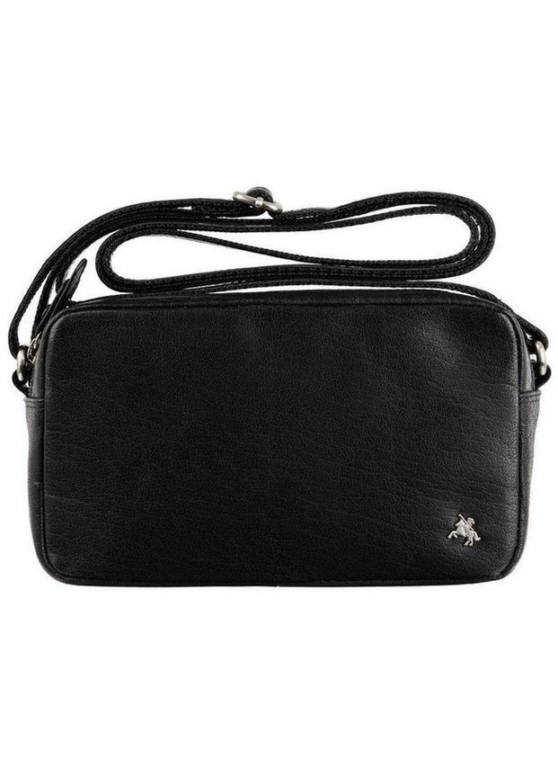 Сумка клатч женская через плечо кожаная для телефона Черный 40675 Visconti (361970360)