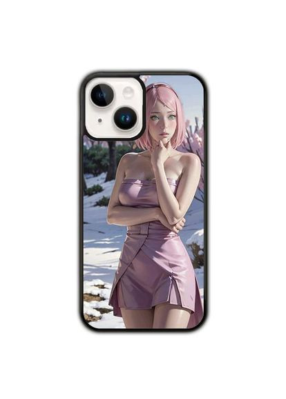 Чехол для Apple Iphone 15 Plus Черный No Brand (302220862)