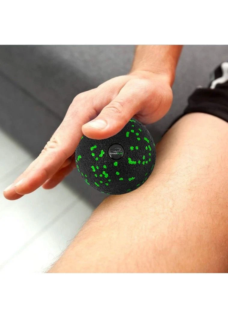 Масажний м'яч PP-4350 Epp Massage Ball (d8) Чорно/ PowerPlay (396802159)