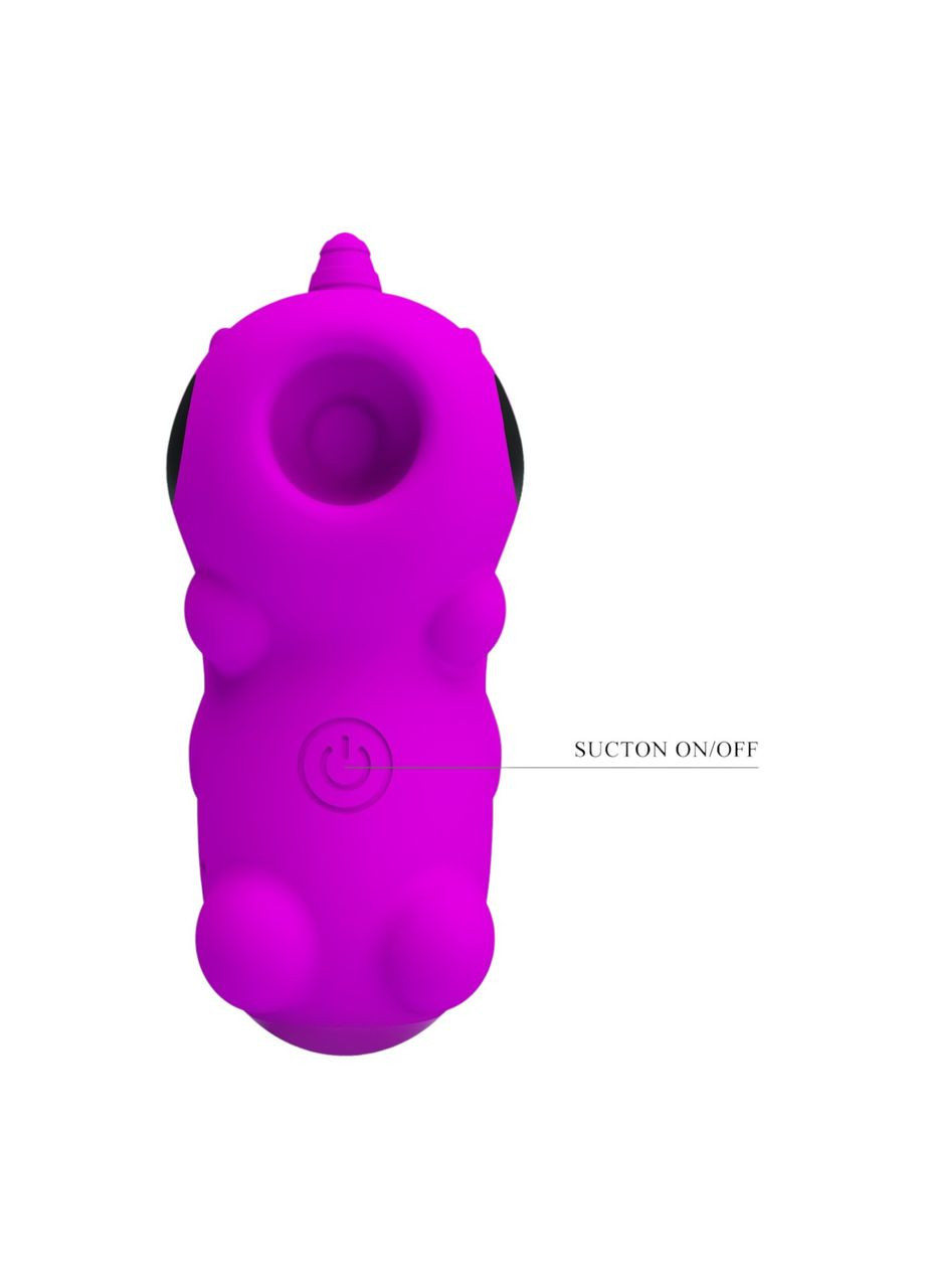 Вібростимулятор для жінок з однорогим дизайном фіолетовий Pretty Love Magic Unicorn LyBaile (315631770)