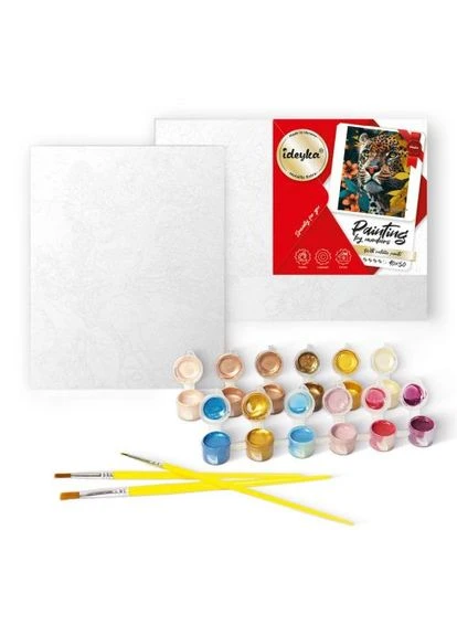 Картина по номерах з фарбами металік "Танець пелюсток" 40х50 см Ідейка (369786816)