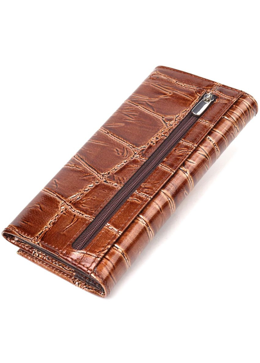 Необычный женский кошелек из натуральной фактурной кожи 21652 Canpellini (331885860)