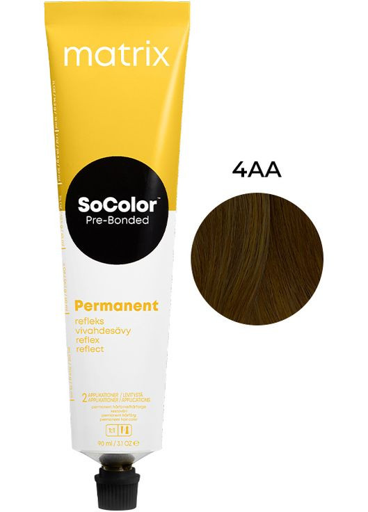Крем-краска для волос PRE Bonded Socolor.beauty 4AA, 90 мл Matrix (335264101)