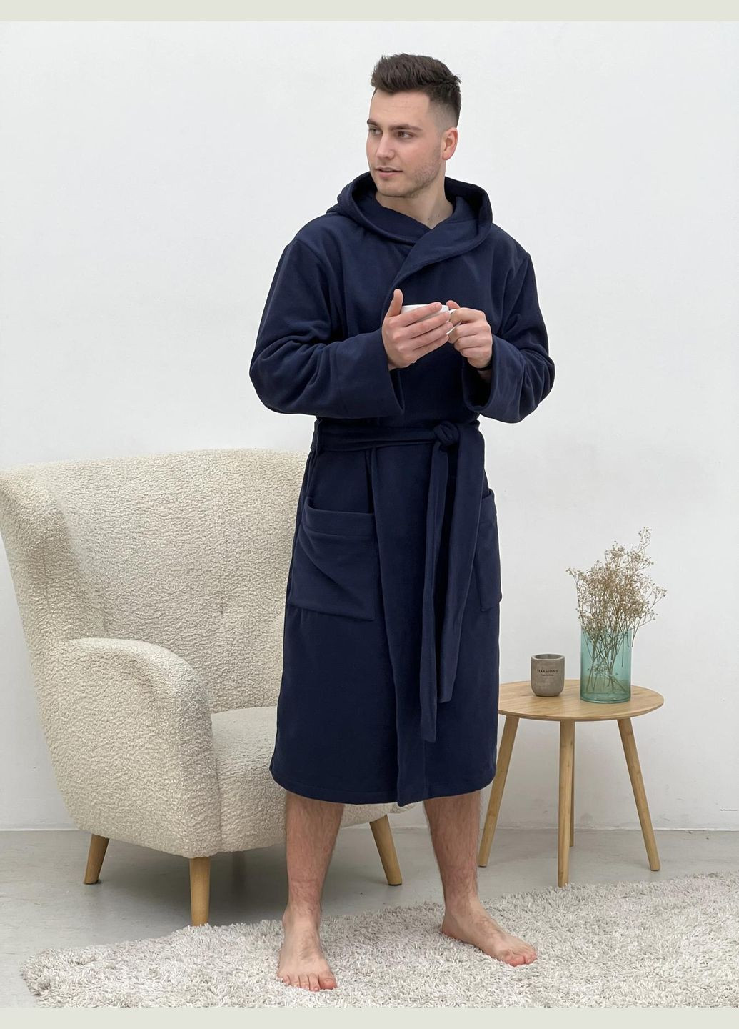 Флісовий чоловічий халат Vakko (307922959)