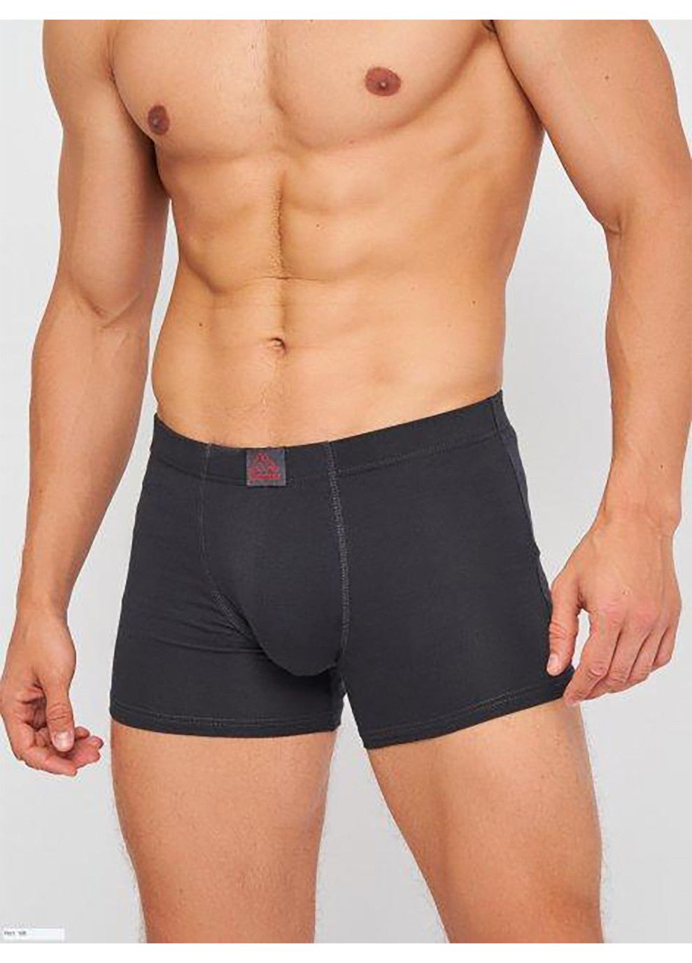 Труси-боксери Boxer Uomo Elastico Ric. c/etichetta Logo антрацит Чоловік Kappa (333958909)