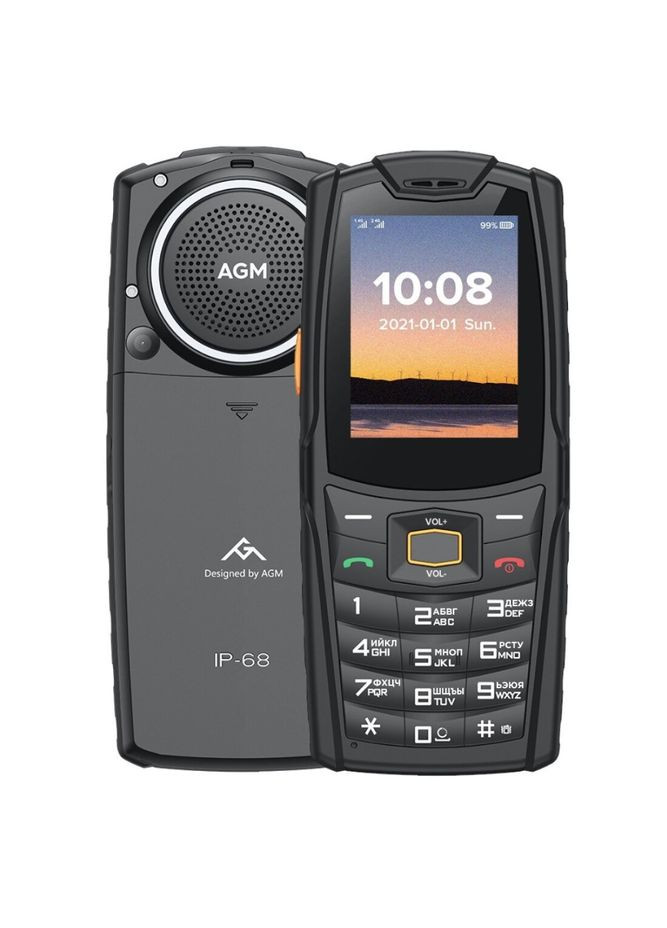 Телефон M6 4/128MB Black АКБ 2500 мАч AGM (305665855)