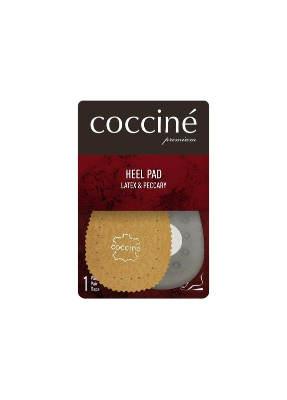 Підп'яточник шкіряний Coccine e heel pad latex – peccary (282739802)