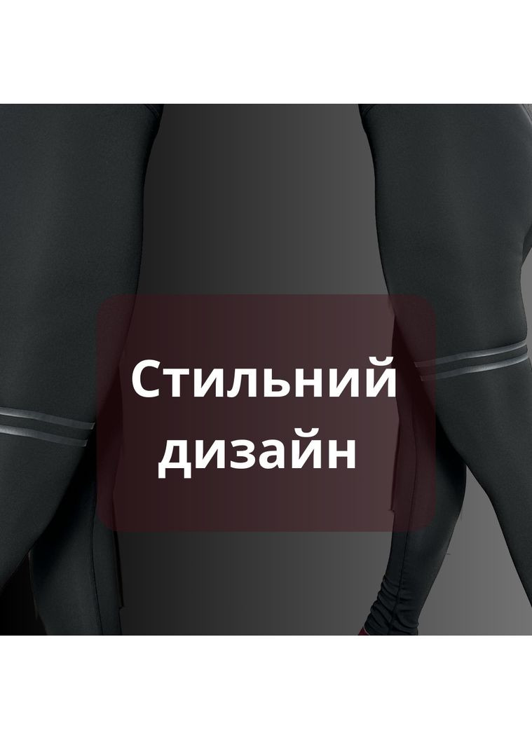 Черные женские стильные лосины/леггинсы для занятий спортом/фитнесом «fitness lovers» ( ) China