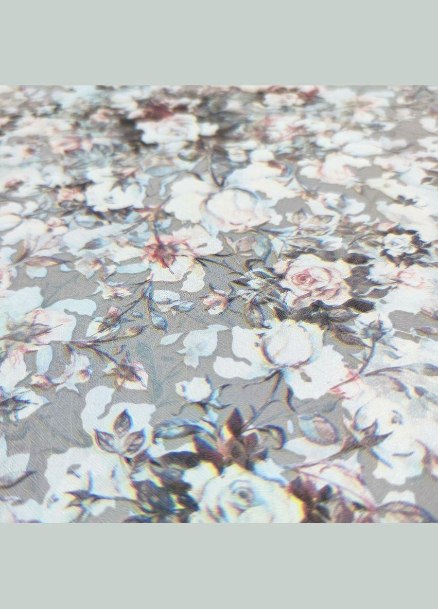 Самоклеюча плівка 0,45х10м х 0,07мм Сірі троянди SW-00001231 Sticker Wall (329897109)