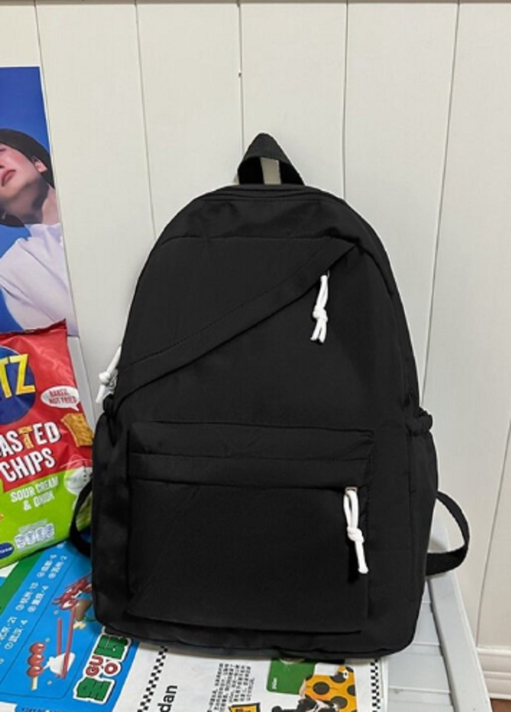 Рюкзак тканинний 40*26*10 ВLАCК No Brand (311277516)