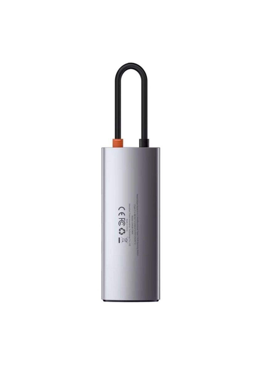 USB-хаб Metal Gleam Series 5-in-1 Multifunctional （Type-C to HDMI*1+USB3.0*3+PD*1) Baseus (337311193)