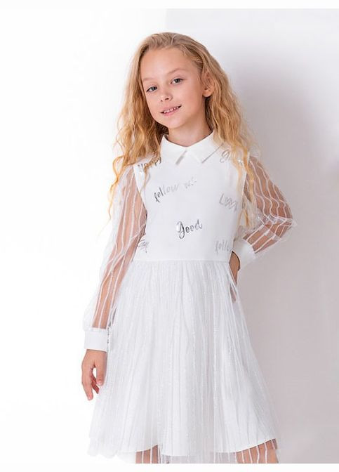 Біла сукня для дівчинки Mevis (269905195)