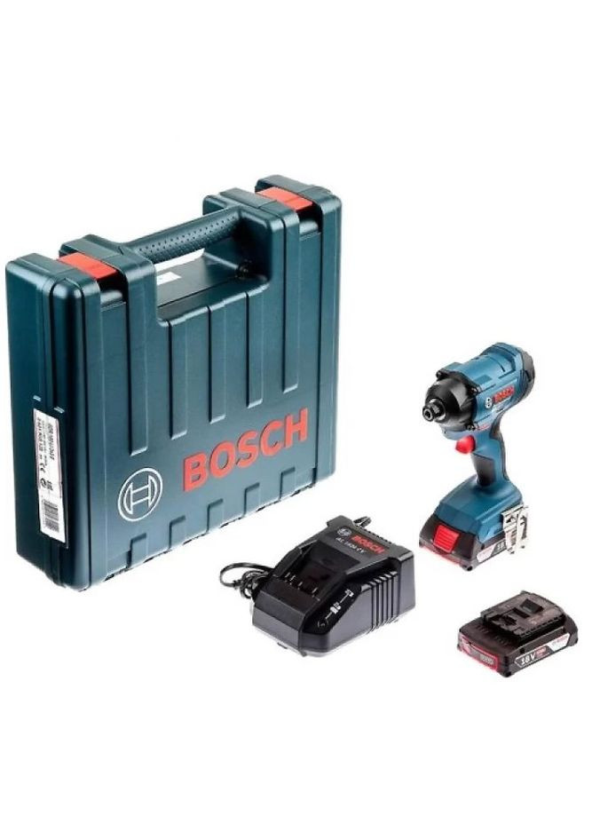 Акумуляторний гайкокрут 06019G5123 GDR 180LI (18В, 1/4", 160 Нм, 2 Агод) ударний + 2 АКБ та зарядний пристрій (23787) Bosch (295039611)